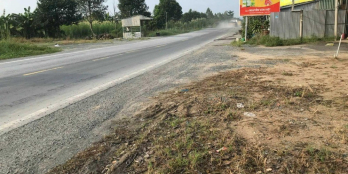 ĐẤT MẶT TIỀN QUỐC LỘ 61C- ĐẤT ĐẸP ĐÃ BAO NỀN