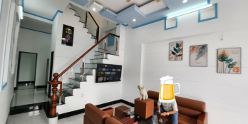 Nhà lầu đúc hẻm 115 cmt8 có 3 phòng ngủ,lộ oto giá 2ty730