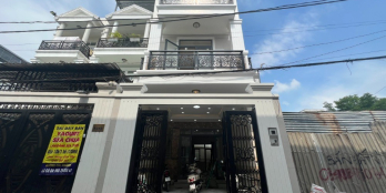 Nhà Mặt Tiền mới xây Ngay ĐH Luật- Nhà thờ Fatima Thủ Đức. DT 4,6x14m. 4PN, 4WC