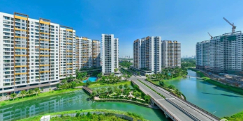 Cho thuê shophouse view quảng trường khu đô thị Mizuki Park Nam Long