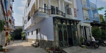 Nhà đẹp Lũy Bán Bích, Phú Thạnh, Tân Phú – 3 mặt Hẻm 7m, 80m2, 3 tầng, 10 tỷ.