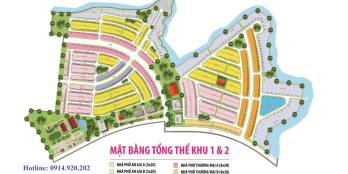 Bán lô đất 2 mặt tiền, đg 21m, khu 1, khu dân cư Long Hưng - Biên Hòa, Đồng Nai