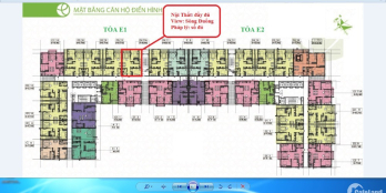 Chính chủ bán căn hộ tại tòa E1 Ecohome Phúc Lợi, Long Biên. S: 68m2. Giá 1.85ty