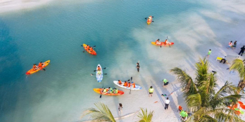 Cho thuê 2 nhà hàng trong CV nước rộng nhất ĐNÁ của Vinhomes