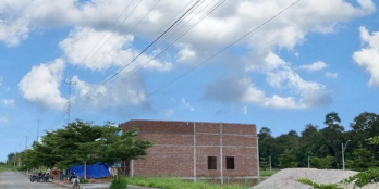 Sụp hầm lô Mega - Sổ sẵn - Trục Quốc Lộ - Full 100% thổ cư