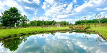 Đất thành phố Đồng Xoài, mặt tiền đường nhựa, full thổ, sổ riêng, xây nhà được