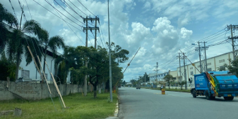 HỤT VỐN LÀM ĂN, BÁN GẤP 2.O5OM2 ĐẤT ĐỐI DIỆN CTY ĐANG HOẠT ĐỘNG. GIÁ 420TR