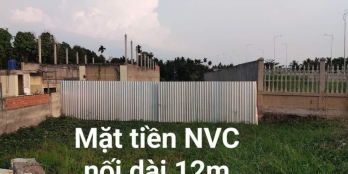 BÁN ĐẤT MẶT TIỀN NGUYỄN VĂN CỪ, ĐẤT ĐẸP HAI MẶT TIỀN