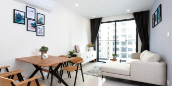 Căn hộ mới MT Bình Long kế ngã 4 Bốn xã 2PN/ 820tr sẵn nội thất, sổ riêng