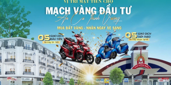 ĐẤT THẠNH PHÚ BẾN TRE CHỈ TỪ 380TR /30% NHẬN NỀN XÂY DỰNG TẶNG KÈM XE SH 160i,