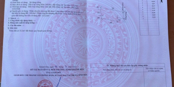 Bán đât Ninh Tân - Ninh Hòa - Mặt tiền gần 27m - Đường 5m- Giá chỉ 1,1 triệu/m2
