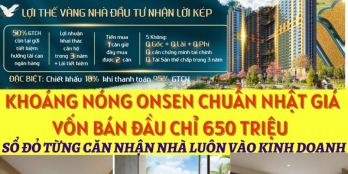 BÁN CĂN HỘ KHOÁNG NÓI DẪN TỪNG CĂN