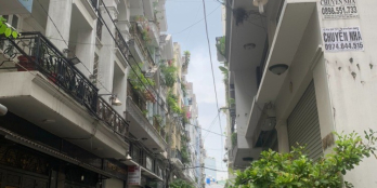 Nhà hẻm 5m Cống Lở. 6x10 3 lầu. Giá 5,9 tỷ TL