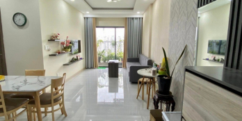 Căn hộ mới có sổ hồng, đường Hương Lộ 2 rộng 54m2 có 2PN/800tr (bao phí) Full NT