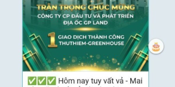 4 căn Shophouse trong 10 ngày từ vị trí GP LAND. SHOPHOUSE thanh toán 6 năm.