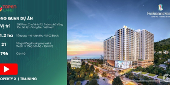 Fiveseasons Homes Vũng Tàu - Sở hữu ngay căn hộ khách sạn dưới 2 tỷ