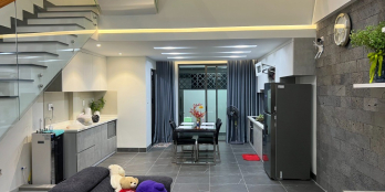 Nhà phố Bình Dương 1 trệt 3 lầu, thanh toán 1.5 tỷ nhận vào ở ngay