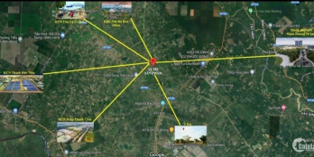 Cần bán 139m2 Full Thổ Chỉ 385 trieu hết đất  Cách KCN Phước Đông 5' chạy xe