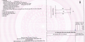 Đất chính chủ, sỗ sẵn gần UBND xã Sông Thao, gía 415 triệu/nền