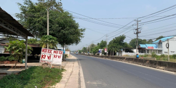 Đất mặt tiền QL 22B ngay chợ Thạnh Đức Giáp 2 khu công nghiệp Giá chỉ hơn 200tr