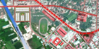 NHÀ LẦU LIỀN KỀ KP THƯƠNG MẠI MAI ANH, ĐỐI DIỆN CHỢ TRẢNG BÀNG - TÂY NINH