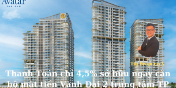 Avatar Thủ Đức,mặt tiền Vành Đai 2 thanh toán đợt 1( 4,5%) sở hữu lâu dài