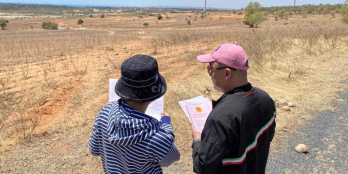 Bán đất mặt tiền nhựa biển Cổ Thạch 688 triệu bao sổ sang tên