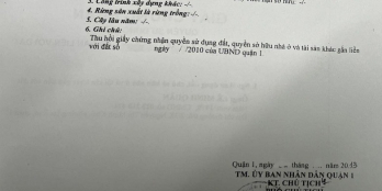 Chỉ 8 tỷ hơn nhà 4T 57m2 (4,9 x 12) Nguyễn Thị Minh Khai, Đa Kao, Quận 1