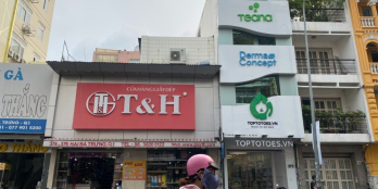 Nhà 4 tầng Mặt tiền đường Hai Bà Trưng, phường Tân Định, Quận 1