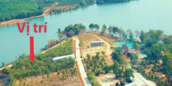 Đất nghỉ dưỡng mặt tiền hồ sinh thái lớn nhất Bình Phước 2000m2/ 490tr