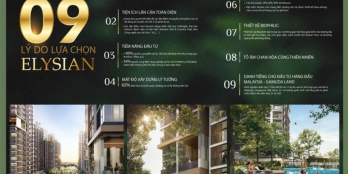 Căn hộ Elysian CĐT Gamuda Land ngay trung tâm TP Thủ Đức
