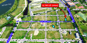 Bán Lô đất 144m2 Khu FPT City Đà Nẵng, Sạch đẹp gần Đại Học FPT - Giá rẻ 3,35 tỷ