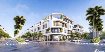Nền ĐẸP sau lưng Shophouse Vạn Phát Minh Châu Avenue TT TP Sóc trăng giá TỐT