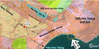 Lô đất sát biển view Bàu Trắng/ đường đôi Hòa Thắng Hòa Phú cần bán