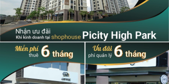 Cho thuê Shophouse 3 tầng trung tâm Q12 - tặng 6 tháng tiền thuê và phí qlý