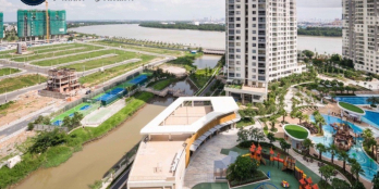 Cho thuê căn hộ 1 phòng ngủ Đảo Kim Cương 50m2 , có nội thất