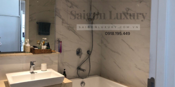 Cho thuê căn hộ 2 phòng ngủ Đảo Kim Cương, nội thất mới, nhà trống , tầng cao