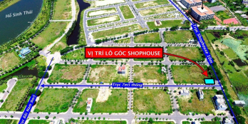 Duy nhất lô góc 2 mặt tiền trục shophouse  FPT City Đà Nẵng - 4,7 tỷ