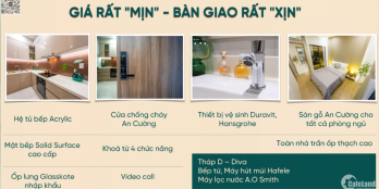 Căn hộ 36tr/m2 với chất lượng bàn giao cao cấp, t/toán 30% đến khi nhận nhà