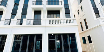 Nhà đang xây 4 tầng 2 mặt tiền đường 3/2 gần UBND Đức Hoà chỉ từ 2tỷ4, đường 32m