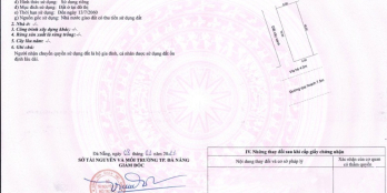 Hạ giá chỉ 2,5 tỷ có ngay Lô đất đẹp 2 mặt tiền kẹp CV Khu Đô thị FPT Đà Nẵng