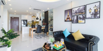 Căn hộ 2PN Hoàng Hoa Thám 900tr/55m2 cách sân bay 10p- full nội thất sổ riêng