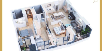 Căn hộ 3PN chung cư cao cấp Lào Cai