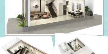 Bán nhà 1 trệt 1 lầu ngay trung tâm Thành phố Bến Cát chỉ 580 triệu/căn