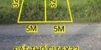 Cách sài gòn 30 phút đi xe - bán lỗ nền thổ full 5x32-690 triệu gần chợ, công ty
