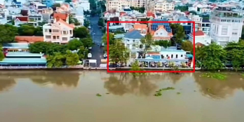 Biệt thự view sông Sài Gòn, Hiệp Bình Chánh Thủ Đức, dt 630m2 (18 x 35), 61tr/m2