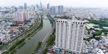 Cho thuê rẻ CHCC Grand Riverside 1 phòng ngủ full nội thất Bến Vân Đồn TP.HCM