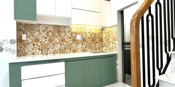 Nhà đẹp 4 tầng mặt tiền đường số Vĩnh Hội, Q4, sát Quận 1. 5,8 tỷ