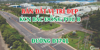 Bán 10x47m (100ont) MT nhựa 10m vị trí đẹp, đường ĐT741 xã Tân Lợi,Bắc Đồng Phú