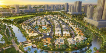 Biệt thự Châu Âu Park Village, khu compound trung tâm Waterpoint. Giá bán 15,9tỷ